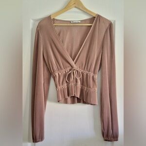 Beautiful Elegant Light Pink Blouse